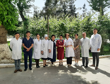 Ташкент медицина академиясының жұқпалы және балалар жұқпалы...