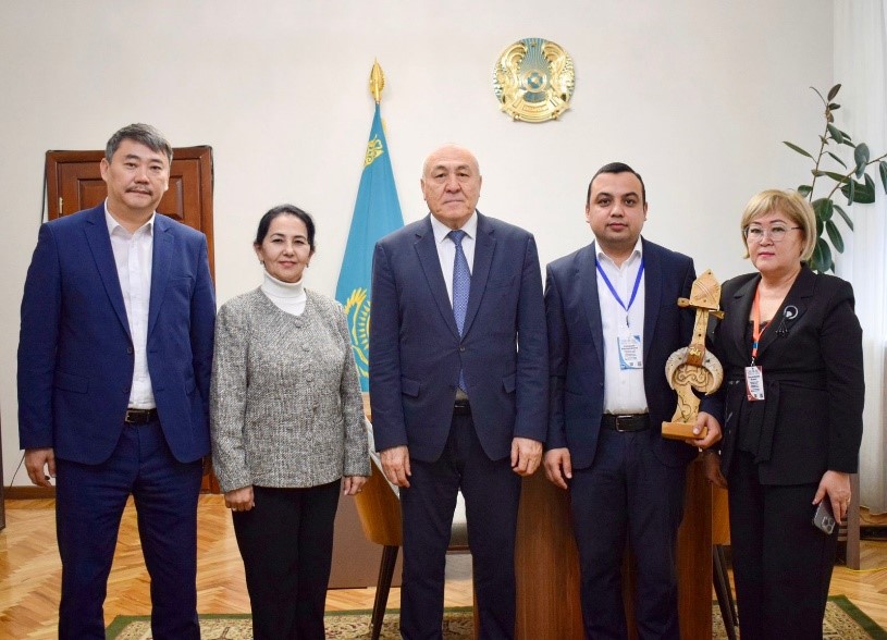 Бұхара мемлекеттік медицина институты делегациясының ОҚМА-ға...