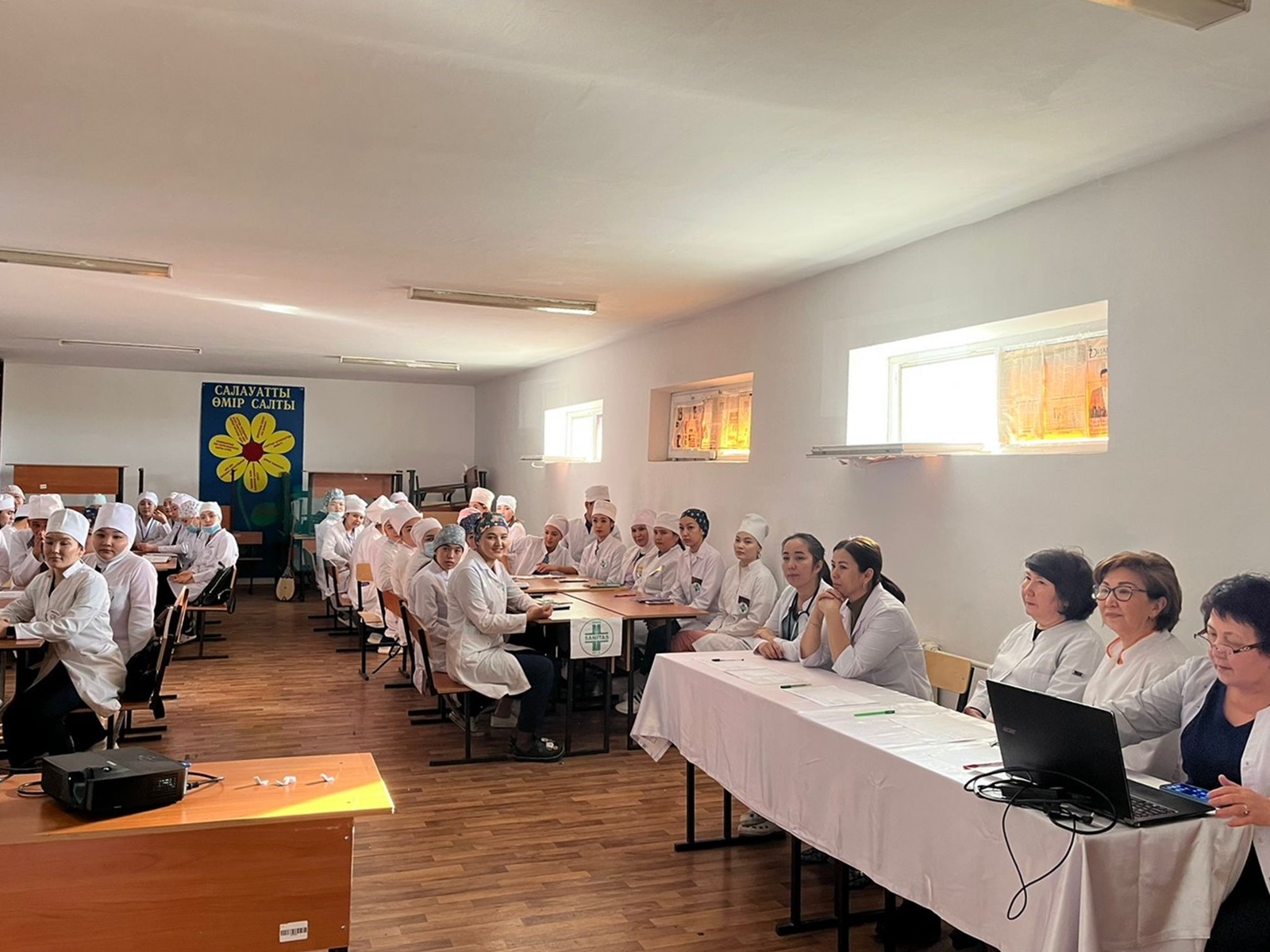 Жұқпалы аурулар және дерматовенерология кафедрасында "Infect...