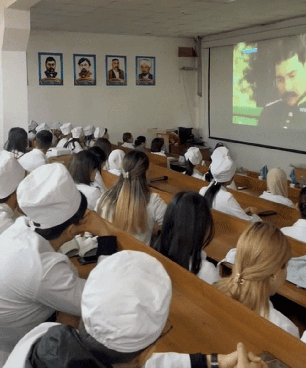 Студенттерге арналған деректі фильм көрсетілімі өтті