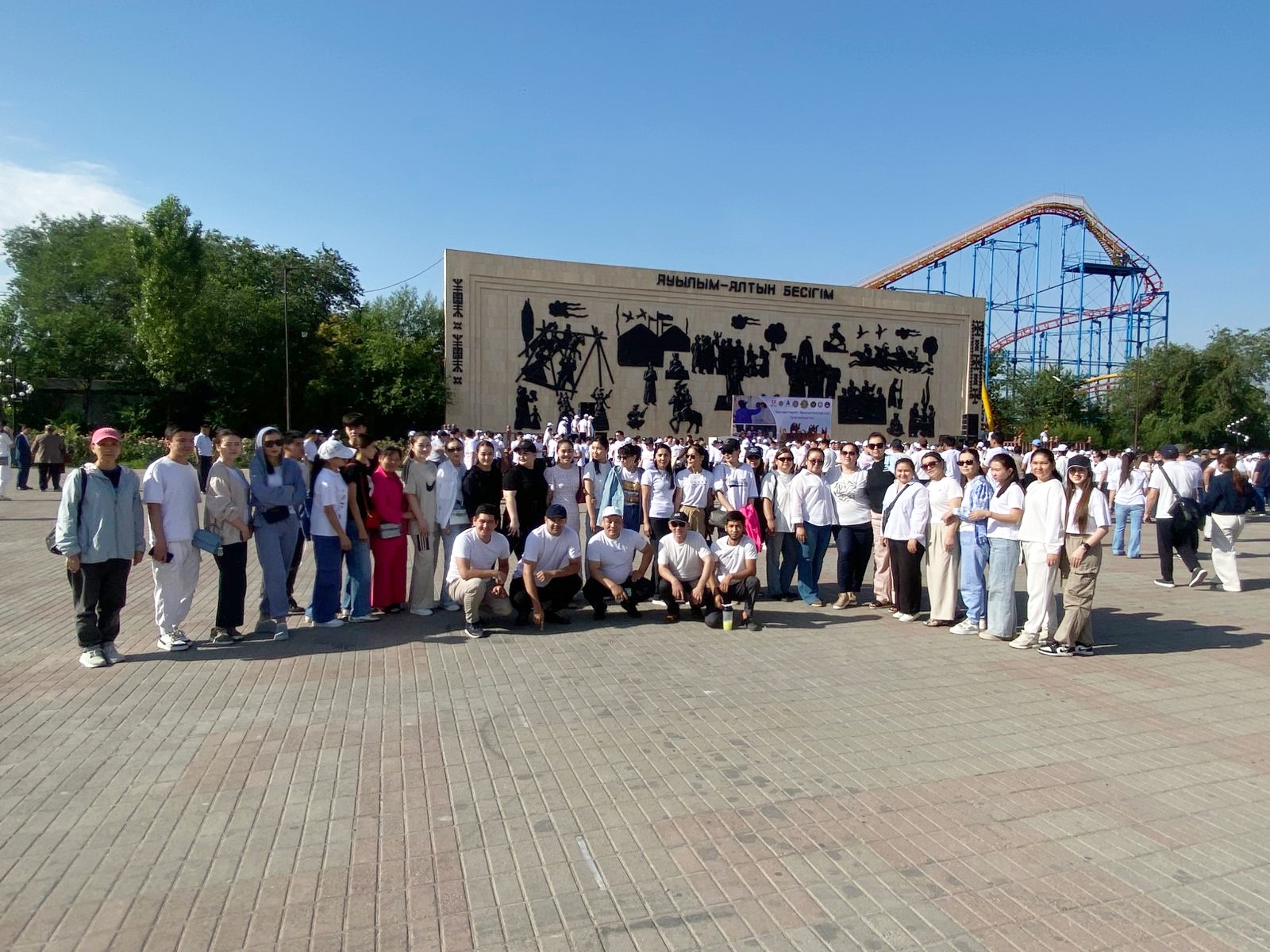 A Clean-Up Campaign Took Place in Shymkent as Part of the “T...
