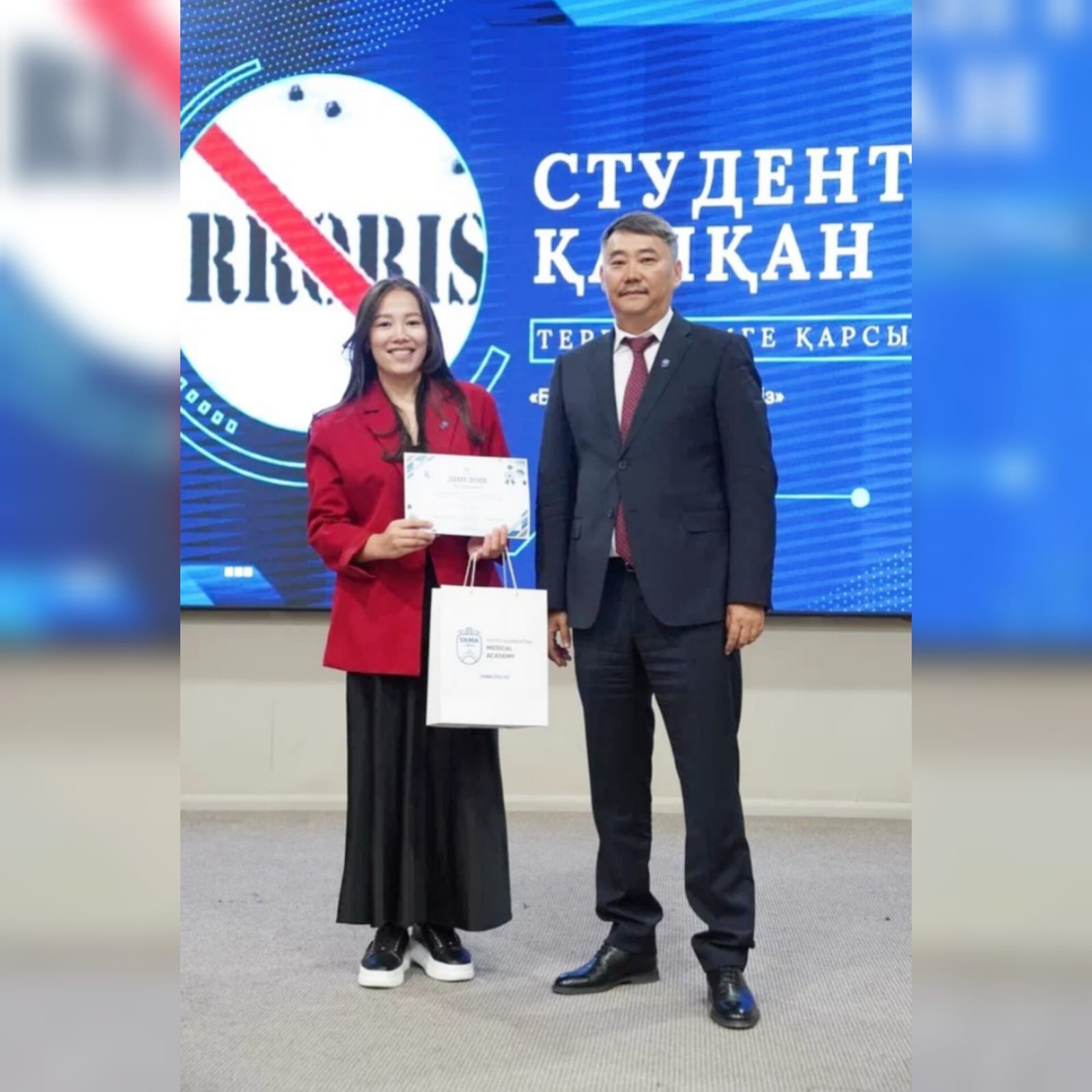 Состоялась церемония награждения конкурса видеороликов «Студ...