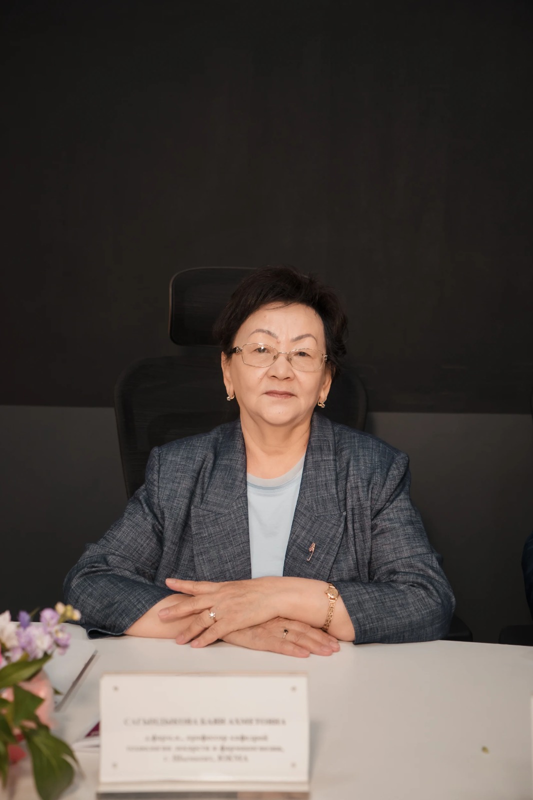 International scientific recognition: Professor Sagindykova...