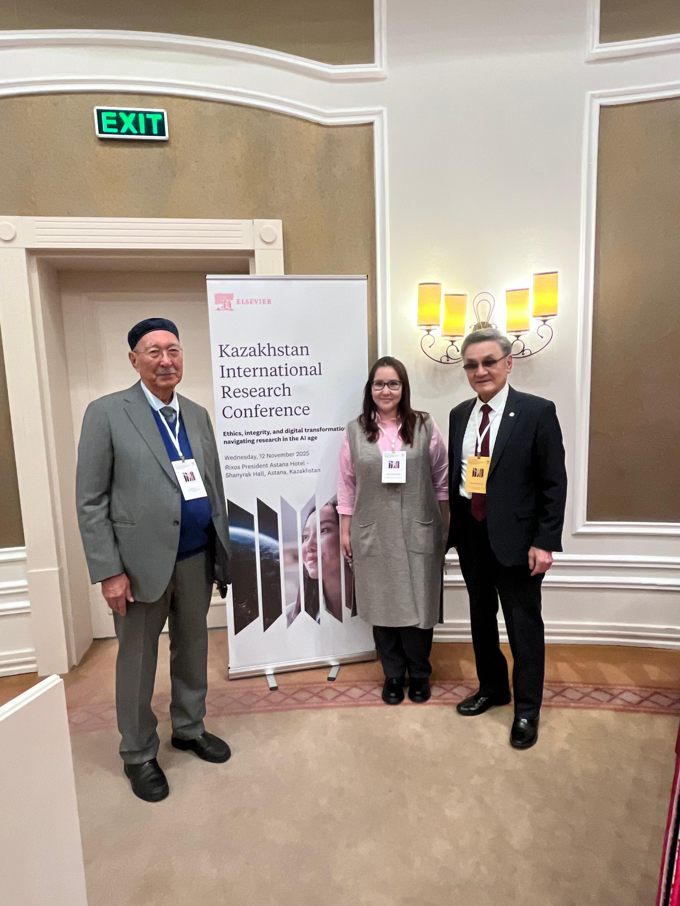 Academy Representative Participates in the Elsevier Internat...