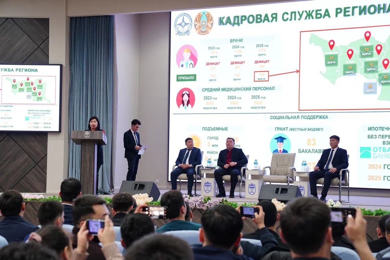 Бітіруші түлектер өңірлік денсаулық сақтау басқармаларының ө...