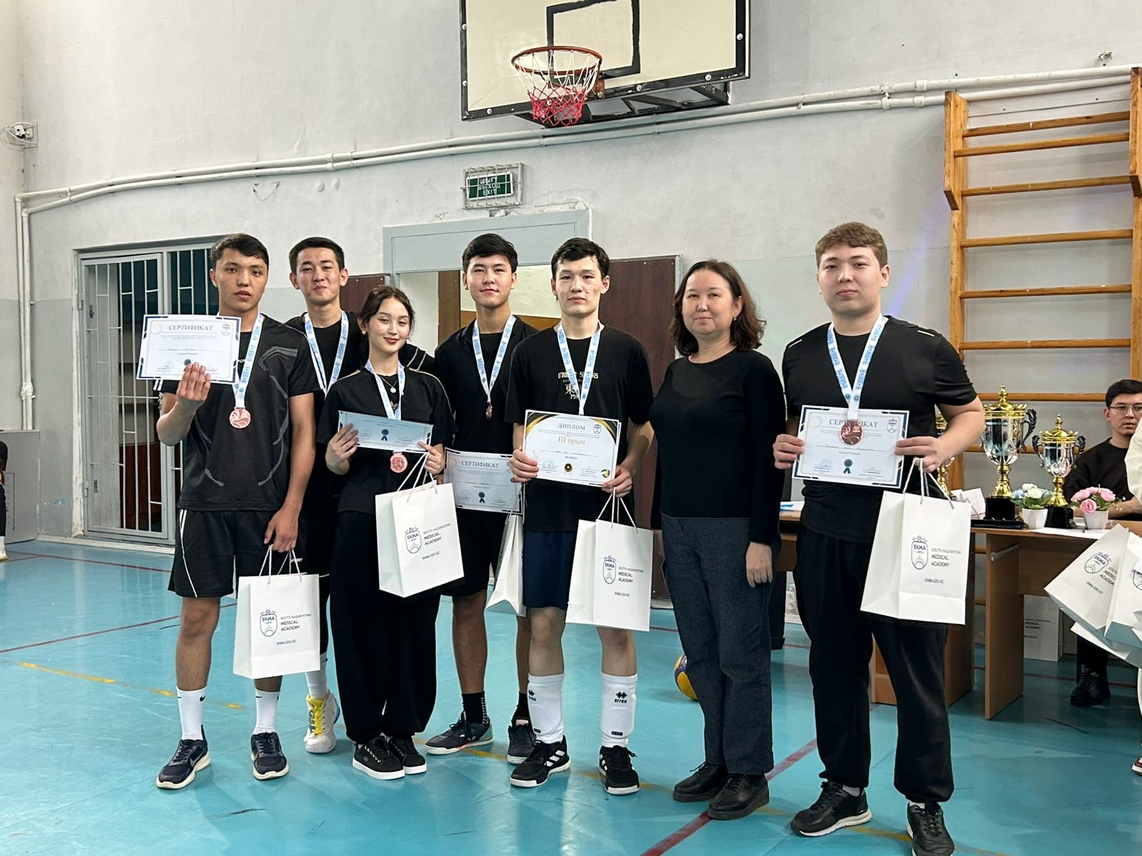Volleyball Tournament Held Among Students