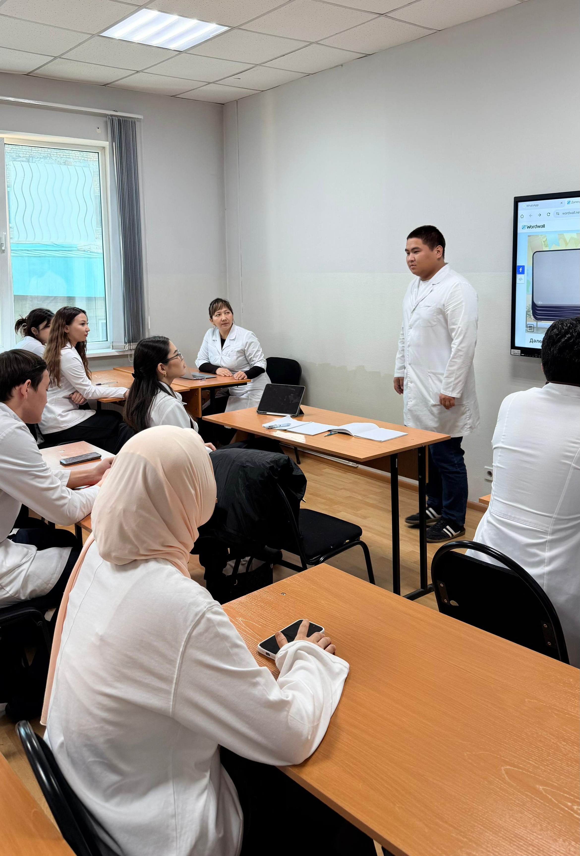 Experience Exchange between South Kazakhstan Medical Academy...