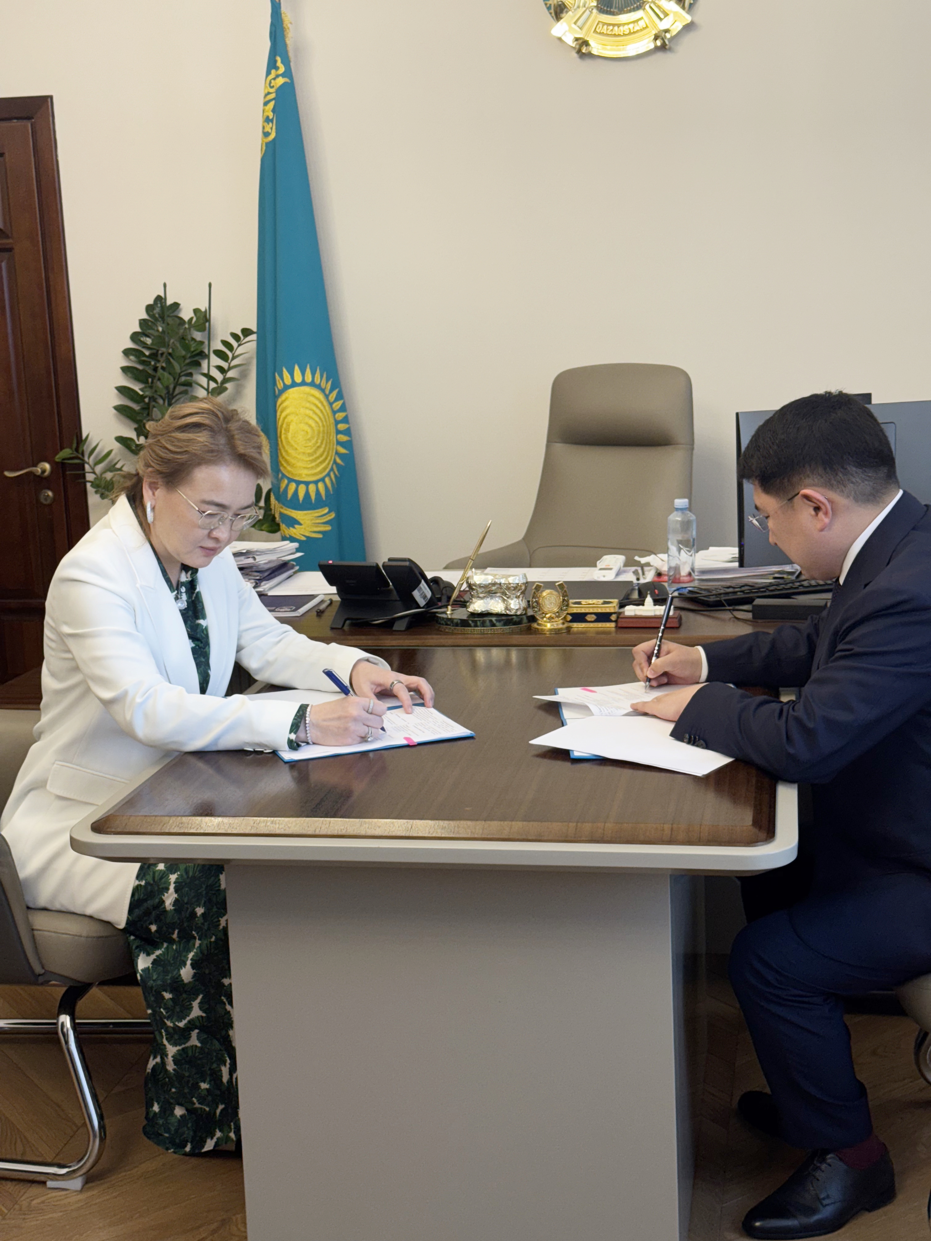 ОҚМА мен Жамбыл облыстық денсаулық сақтау басқармасы арасынд...