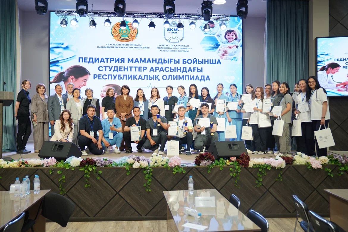 Болашақ педиатрлар бас қосқан республикалық олимпиада өтті