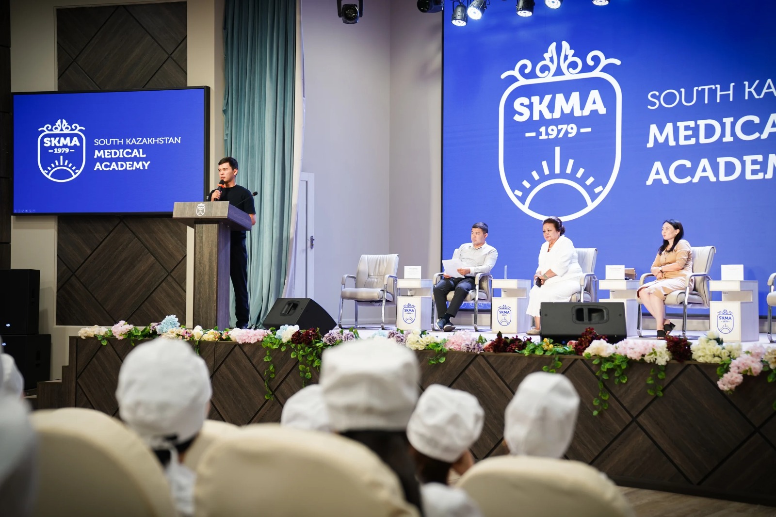 Оңтүстік Қазақстан медицина академиясының студенттерімен жұм...