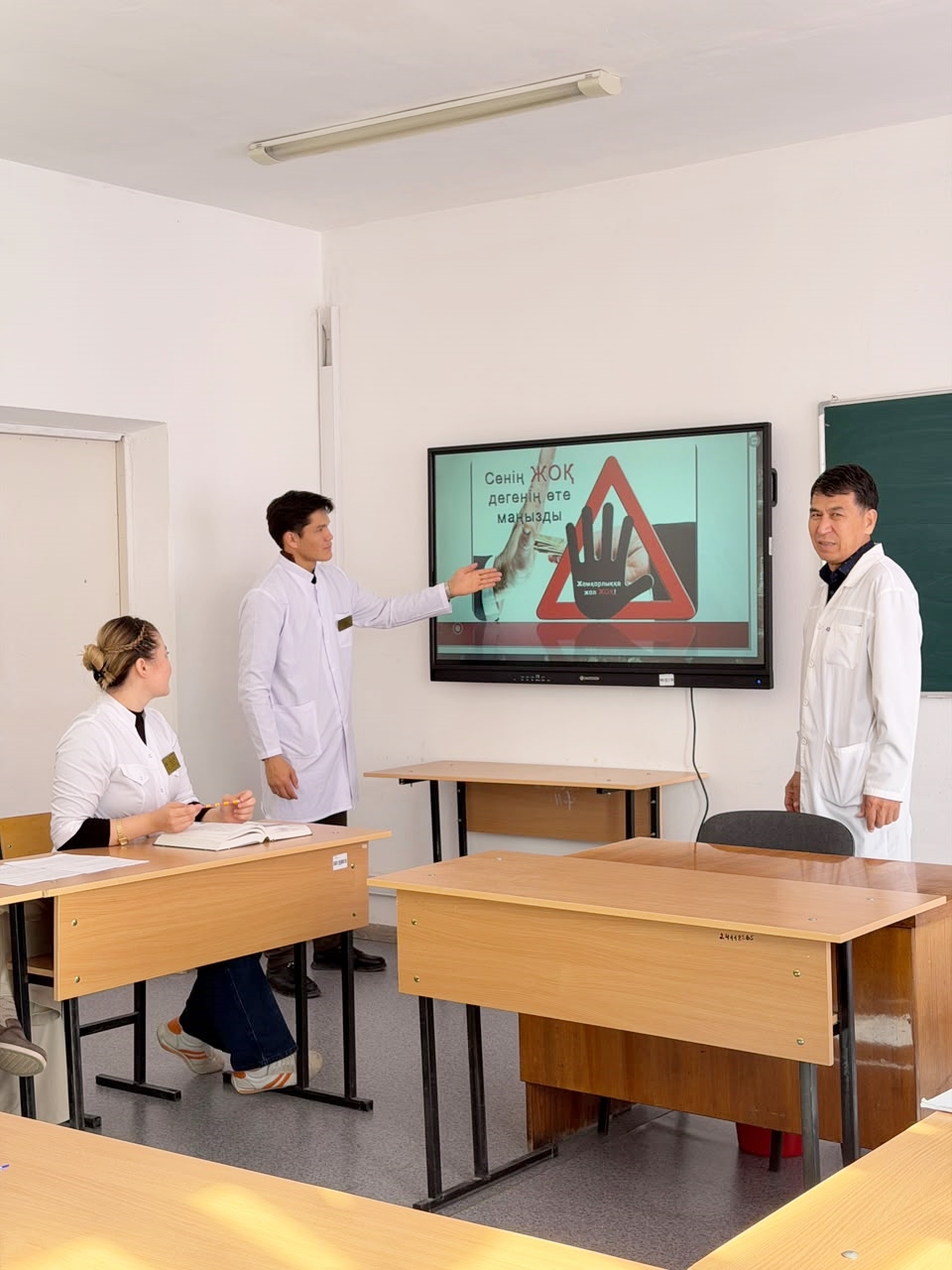 Патология және сот медицинасы кафедрасында сыбайлас жемқорлыққа қарсы ашық сабақ өтті